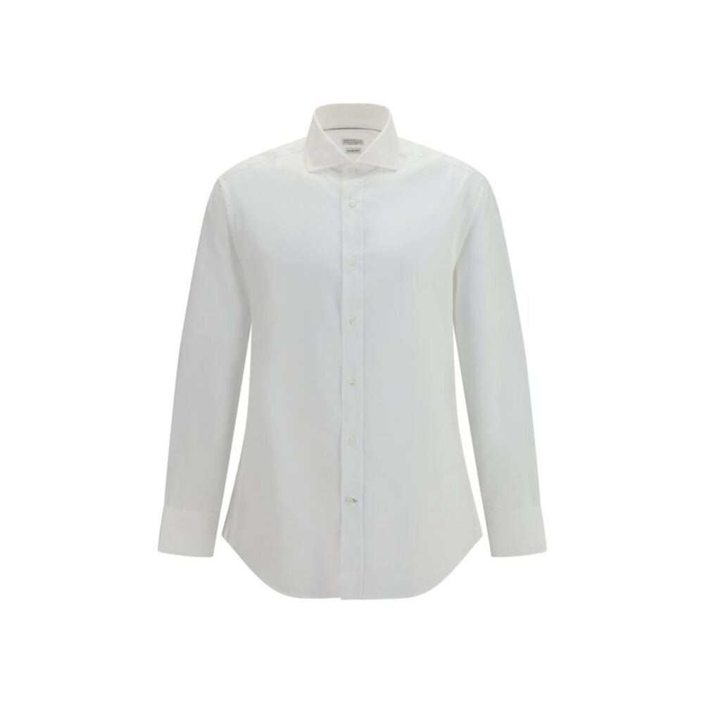 Brunello Cucinelli Men Cotton Shirt